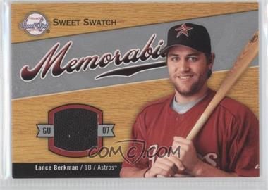 2007 Sweet Spot - Sweet Swatch Memorabilia #SW-LB - Lance Berkman