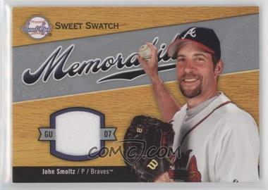 2007 Sweet Spot - Sweet Swatch Memorabilia #SW-SM - John Smoltz