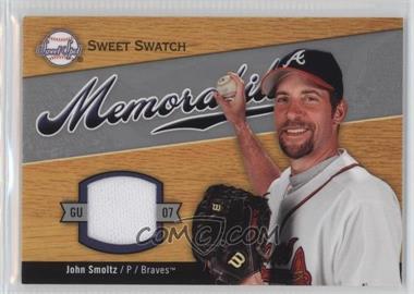 2007 Sweet Spot - Sweet Swatch Memorabilia #SW-SM - John Smoltz