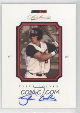 2007 TRISTAR Autothentics - [Base] - Autographs #1 - Tyler Colvin