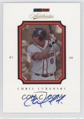 2007 TRISTAR Autothentics - [Base] - Autographs #19 - Chris Lubanski