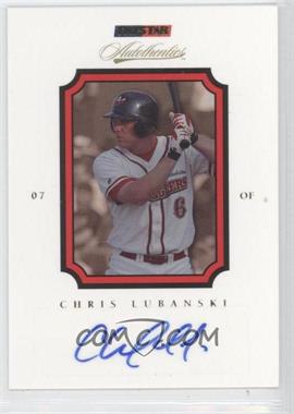 2007 TRISTAR Autothentics - [Base] - Autographs #19 - Chris Lubanski