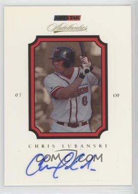 2007 TRISTAR Autothentics - [Base] - Autographs #19 - Chris Lubanski