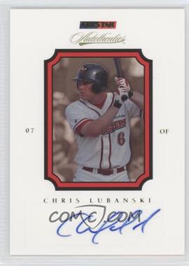 2007 TRISTAR Autothentics - [Base] - Autographs #19 - Chris Lubanski