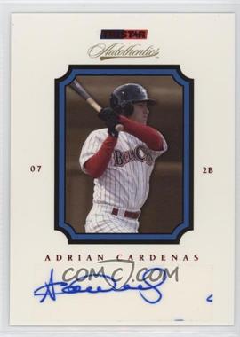 2007 TRISTAR Autothentics - [Base] - Autographs #33 - Adrian Cardenas