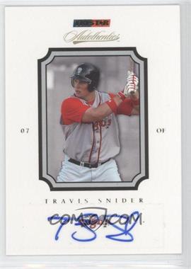 2007 TRISTAR Autothentics - [Base] - Autographs #60 - Travis Snider