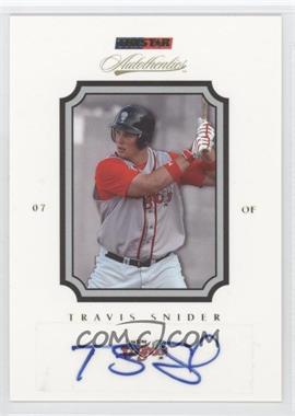 2007 TRISTAR Autothentics - [Base] - Autographs #60 - Travis Snider