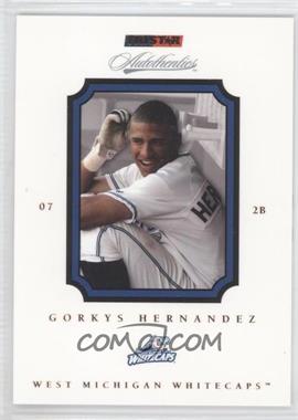 2007 TRISTAR Autothentics - [Base] - Bronze #7 - Gorkys Hernandez /50