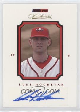 2007 TRISTAR Autothentics - [Base] - Red Autographs #24 - Luke Hochevar /50