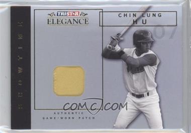 2007 TRISTAR Elegance - Showtime - Game-Worn Parallel Patch #ST-CLH - Chin-Lung Hu /25