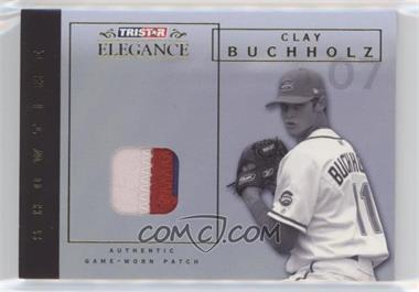 2007 TRISTAR Elegance - Showtime - Game-Worn Patch #ST-CLL.2 - Clay Buchholz