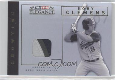 2007 TRISTAR Elegance - Showtime - Game-Worn Patch #ST-KC - Koby Clemens