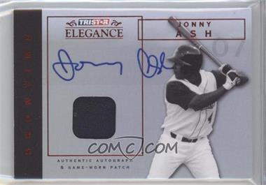 2007 TRISTAR Elegance - Showtime - Game-Worn Red Patch Autographs #ST-JA - Jonathan Ash /25