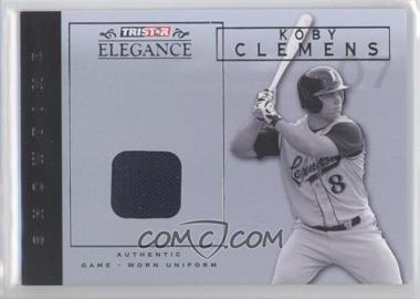 2007 TRISTAR Elegance - Showtime - Game-Worn Uniform #ST-KC - Koby Clemens