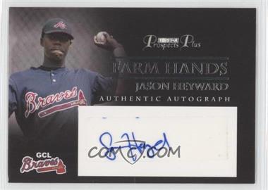 2007 TRISTAR Prospects Plus - Farm Hands Authentic Autograph #FH-JH - Jason Heyward