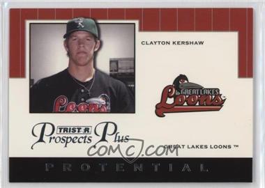 2007 TRISTAR Prospects Plus - Protential #PT-CK - Clayton Kershaw