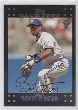 2007 Topps - [Base] - 1st Edition #366 - Rickie Weeks