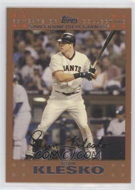 2007 Topps - [Base] - Copper #496 - Ryan Klesko /56