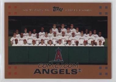 2007 Topps - [Base] - Copper #594 - Los Angeles Angels Team /56