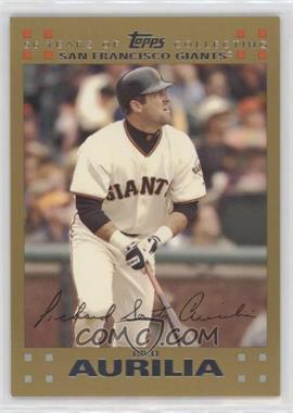 2007 Topps - [Base] - Gold #141 - Rich Aurilia /2007