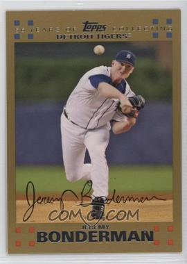 2007 Topps - [Base] - Gold #155 - Jeremy Bonderman /2007