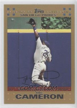 2007 Topps - [Base] - Gold #306 - Mike Cameron /2007
