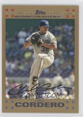 2007 Topps - [Base] - Gold #438 - Chad Cordero /2007