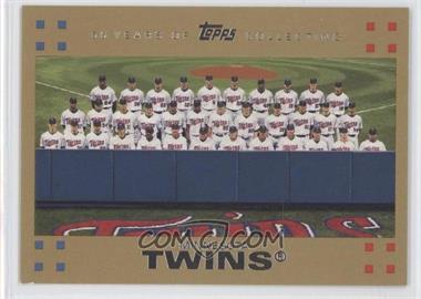 2007 Topps - [Base] - Gold #602 - Minnesota Twins Team /2007