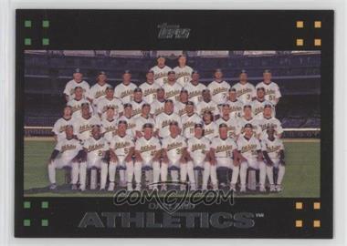 2007 Topps - [Base] - Red Back #227 - Oakland Athletics Team