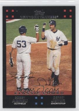 2007 Topps - [Base] - Red Back #327 - Classic Combo - Bobby Abreu, Derek Jeter