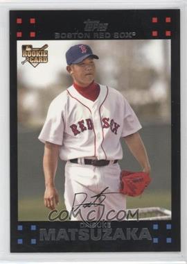 2007 Topps - [Base] - Red Back #630 - Daisuke Matsuzaka