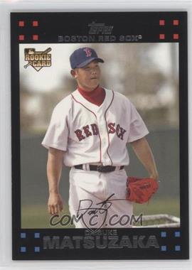 2007 Topps - [Base] - Red Back #630 - Daisuke Matsuzaka