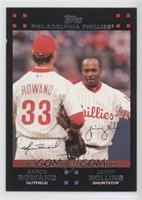 Classic Combo - Aaron Rowand, Jimmy Rollins