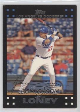 2007 Topps - [Base] #195 - James Loney [EX to NM]