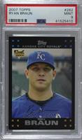 Ryan Braun (Royals' Ryan Braun auto on front) [PSA 9 MINT]