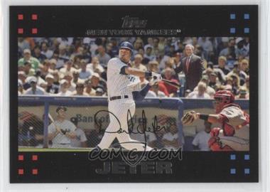 2007 Topps - [Base] #40.2 - Derek Jeter (Mickey Mantle and President George W. Bush in Background)