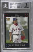 Daisuke Matsuzaka (English) [BGS 9 MINT]