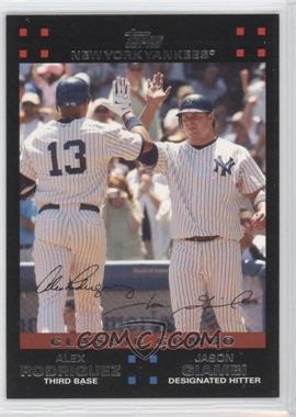 2007 Topps - [Base] #650 - Classic Combo - Alex Rodriguez, Jason Giambi