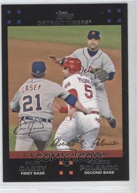 2007 Topps - [Base] #653 - Classic Combo - Sean Casey, Placido Polanco (Albert Pujols is the baserunner)