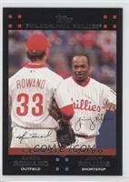 Classic Combo - Aaron Rowand, Jimmy Rollins