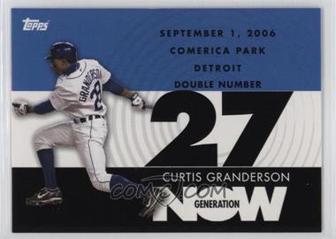 2007 Topps - Generation Now #GN546 - Curtis Granderson