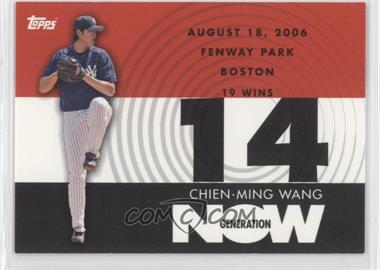 2007 Topps - Generation Now #GN98 - Chien-Ming Wang