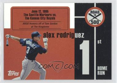 2007 Topps - Multi-Product Insert Road to 500 Alex Rodriguez #ARHR1 - Alex Rodriguez