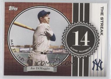 2007 Topps - The Streak #JD14 - Joe DiMaggio