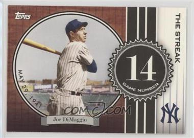 2007 Topps - The Streak #JD14 - Joe DiMaggio