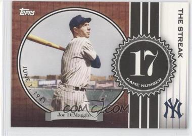 2007 Topps - The Streak #JD17 - Joe DiMaggio