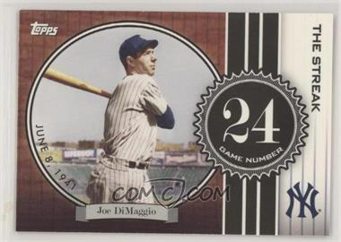 2007 Topps - The Streak #JD24 - Joe DiMaggio