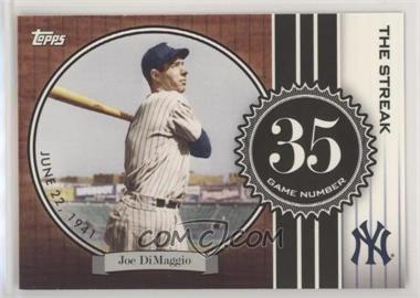 2007 Topps - The Streak #JD35 - Joe DiMaggio