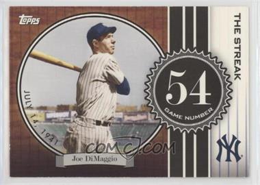 2007 Topps - The Streak #JD54 - Joe DiMaggio