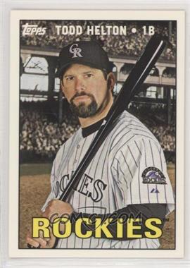 2007 Topps - Wal-Mart Insert #WM23 - Todd Helton